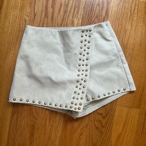 Free People Studded Skort